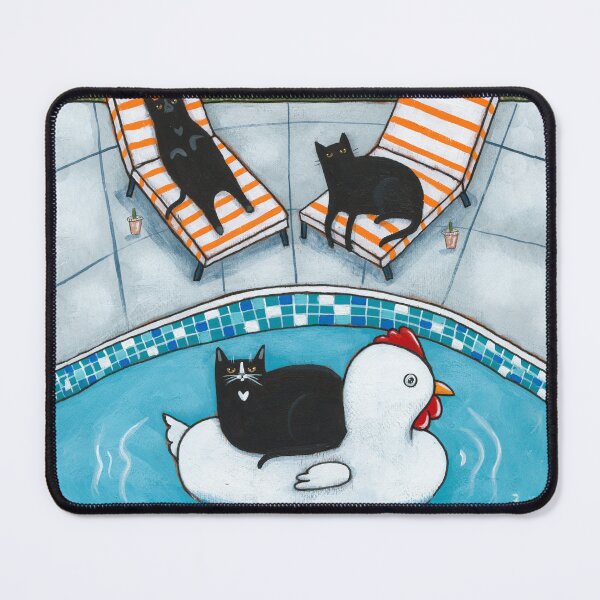 Item preview, The Chicken Floatie designed and sold by KilkennyCat Art.