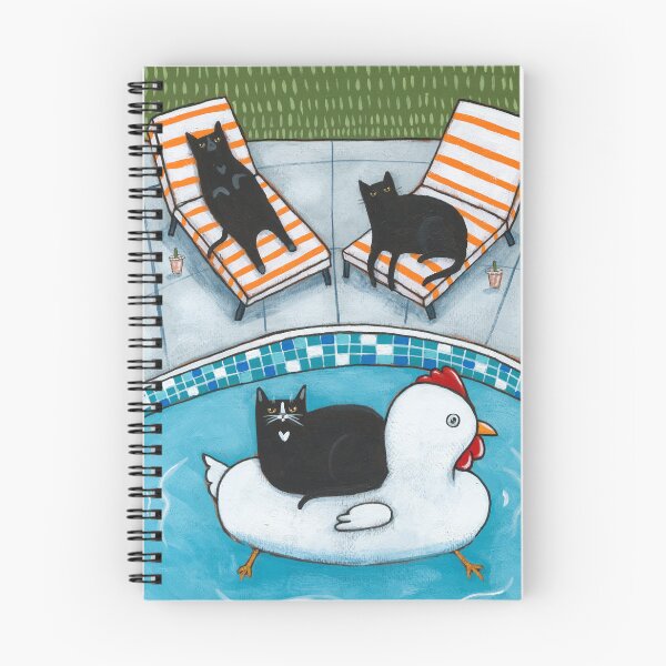 Item preview, The Chicken Floatie designed and sold by KilkennyCat Art.