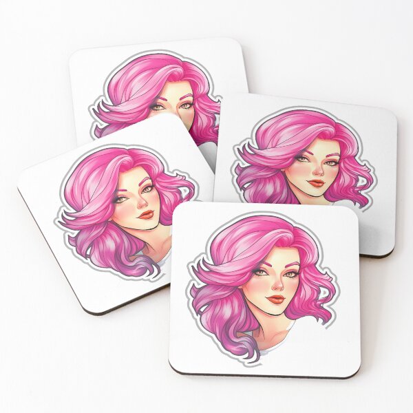 Item preview, Pink Hair Color - Shannon designed and sold by AdiRemba.