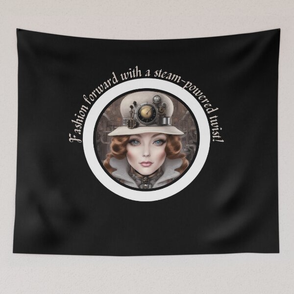 Item preview, Steam-Powered Fashion Forward - Embrace a Twist of Style and Innovation! designed and sold by Mechanical-Artt.