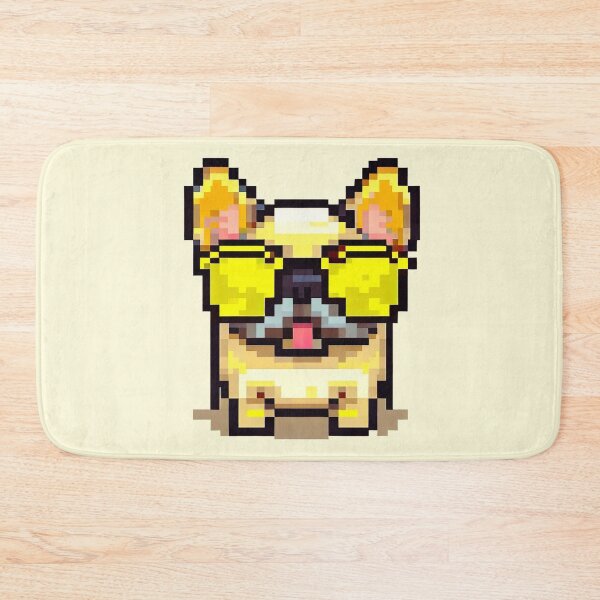 Item preview, Sunny Bulldog: Fun 2D Pixel Art designed and sold by Woof-n-Wear.