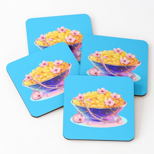 Item preview, Sakura Mac and Cheese - Overly Aesthetic Cherry Blossom Food Illustrations designed and sold by arterialmotive.