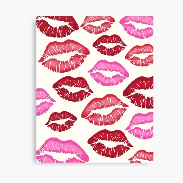 Red LV Kisses – Canvas Cultures