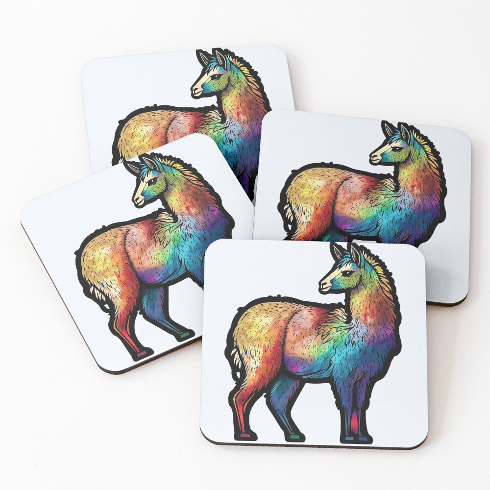 Item preview, Coasters (Set of 4) designed and sold by RandomForestBot.