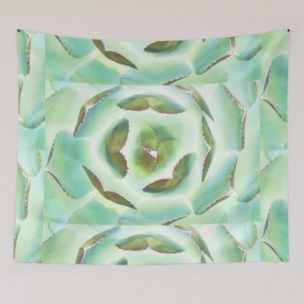 Item preview, Soft Green Succulent Botanical Plant Garden Art designed and sold by Sharon Cummings Art.
