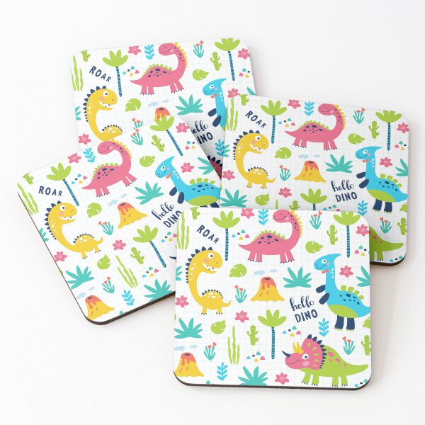 Item preview, Colorful Dinosaur Pattern for Kid Boys and Girls designed and sold by sweetbelle.