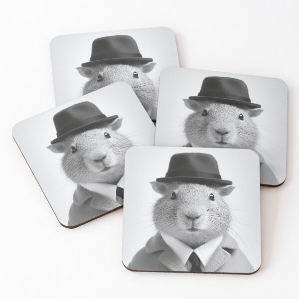 Item preview, Capybaras in Coats designed and sold by ARTificialNsite.