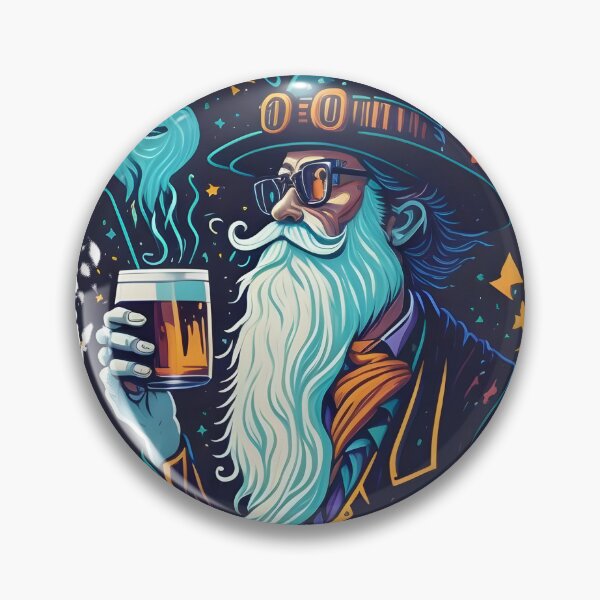 Item preview, cute wizard designed and sold by HerdemDigiLife.