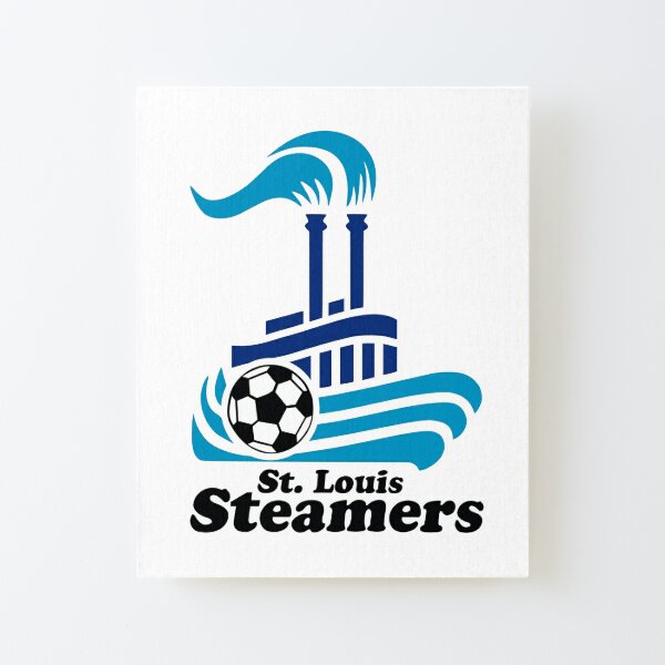 St. Louis Steamers Groovy Logo, Vintage Soccer Apparel