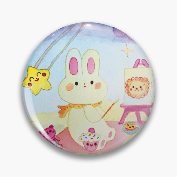 Item preview, Kawaii Painter Bunny designed and sold by PaulinaGuerrero.
