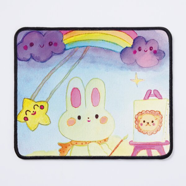 Item preview, Kawaii Painter Bunny designed and sold by PaulinaGuerrero.