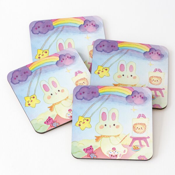 Item preview, Kawaii Painter Bunny designed and sold by PaulinaGuerrero.