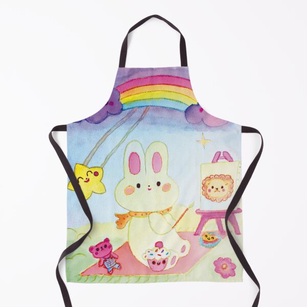 Item preview, Kawaii Painter Bunny designed and sold by PaulinaGuerrero.