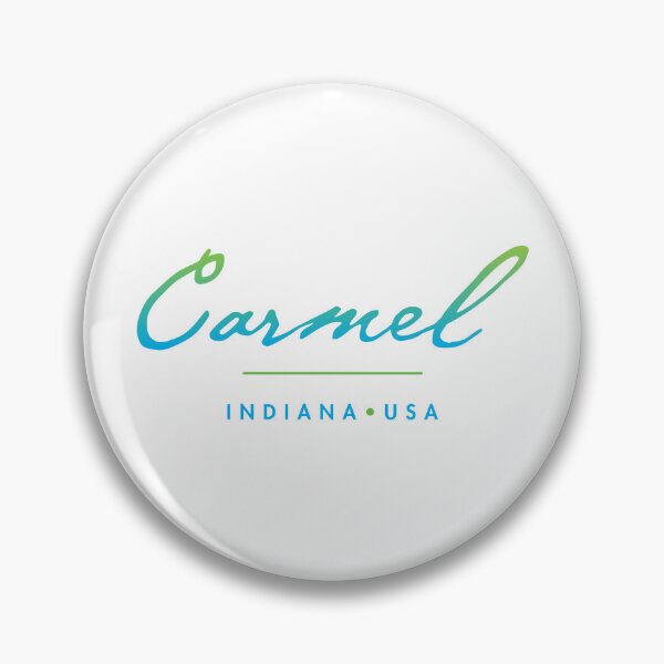 Item preview, Carmel Indiana Typographic Design designed and sold by Futurebeachbum.