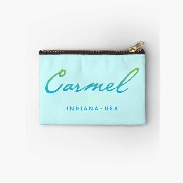 Item preview, Carmel Indiana Typographic Design designed and sold by Futurebeachbum.