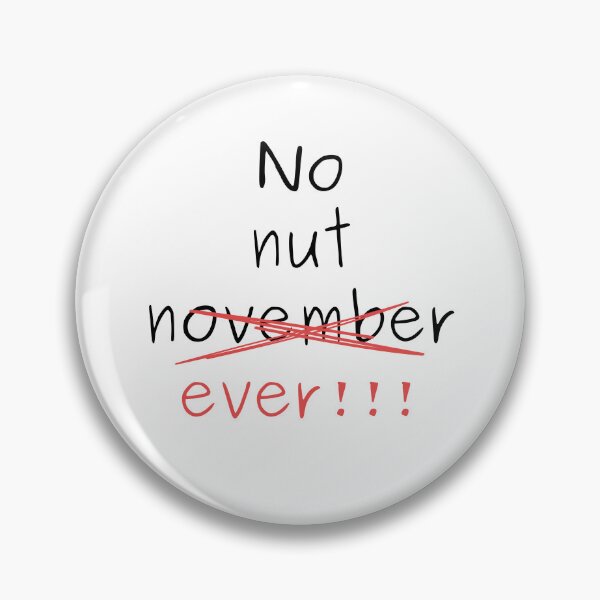 Item preview, No Nut November (EVER) Peanut allergy designed and sold by gkwhis.