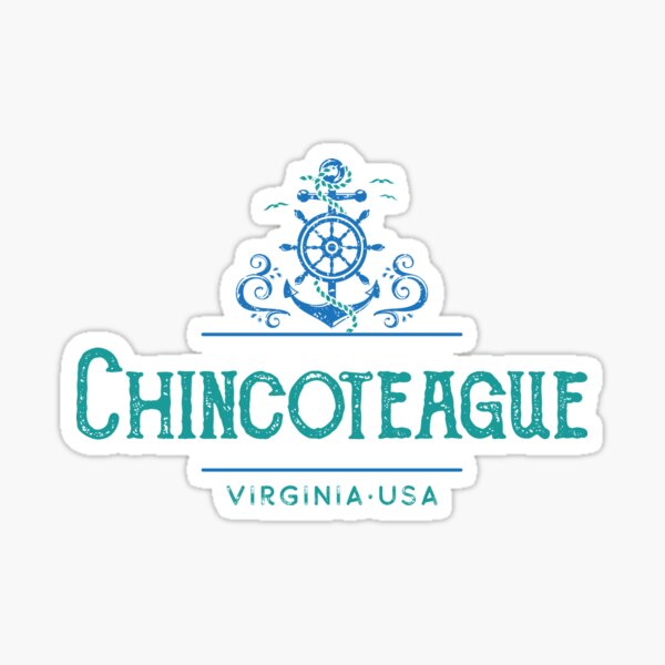 Item preview, Chincoteague Virginia Nautical Design designed and sold by Futurebeachbum.