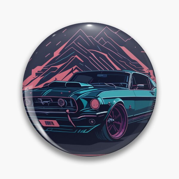 Item preview, Vintage Muscle Car | Classic American Automobile Art" designed and sold by Diegos-.