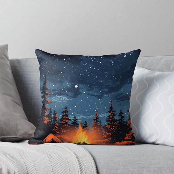 Item preview, Forest campfire with the stars for company  designed and sold by SweetWhiskers.