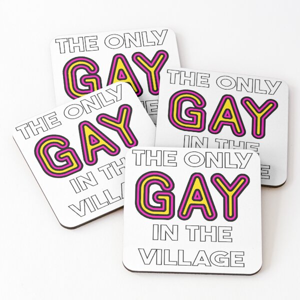 Item preview, The Only Gay in the Village  designed and sold by bentWitch.