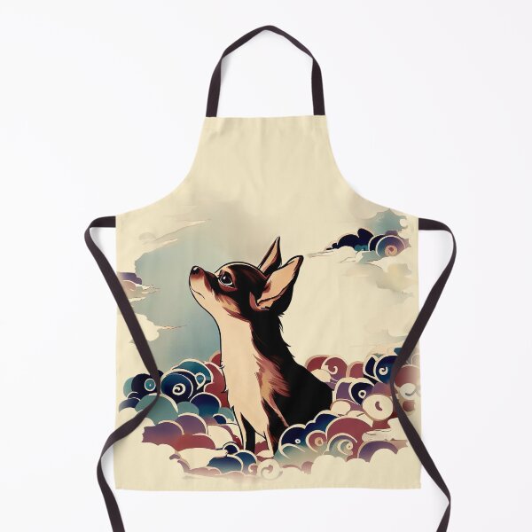 Item preview, Peaceful melancholy: Chihuahua in Dreamlike Skies - Anime dogs designed and sold by Woof-n-Wear.