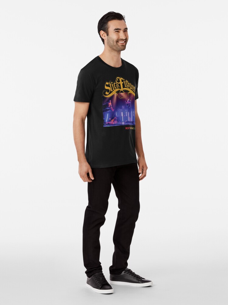 Alternative Ansicht von Strichmännchen Wurzeln Reggae Dub Premium T-Shirt