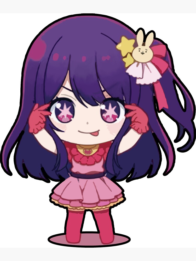 My Idols Child oshi no ko Chibi Baby Hoshino Ruby Aqua Art Board Print for  Sale by TrashCanFanDom