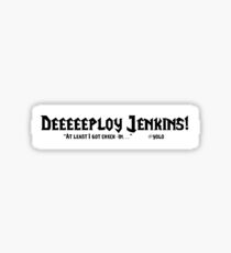 Deeeeeploy Jenkins Sticker