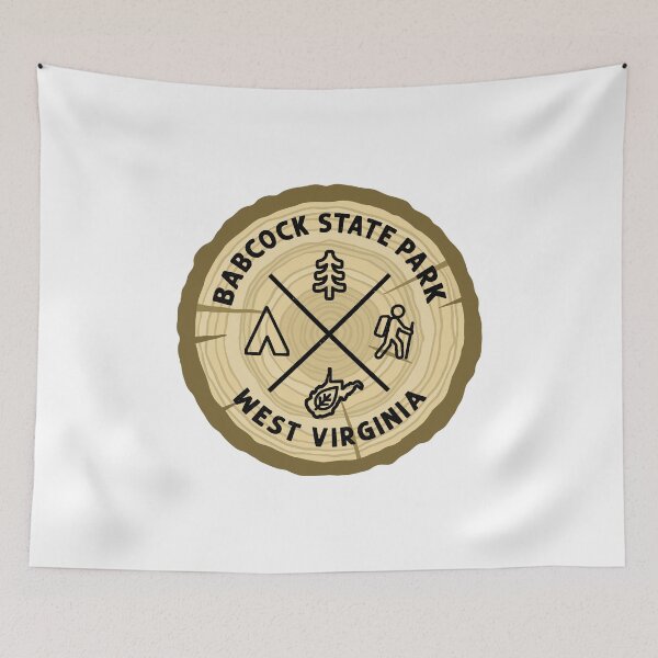 Item preview, Babcock State Park West Virginia Log Slice designed and sold by VanyaKar.