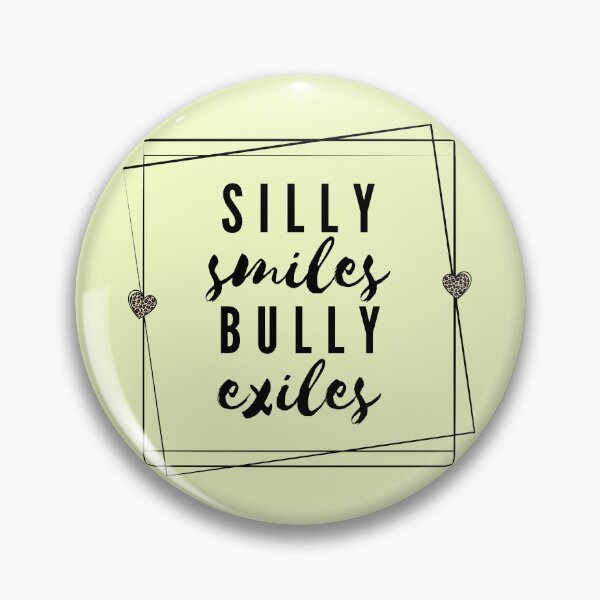 Item preview, Silly Smiles Bully Exiles, Funny Shirt,Cute T,Silly Shirt, Statement Shirt,Bully Shirt,Sarcastic Tee,Smartass designed and sold by Rofia Design.