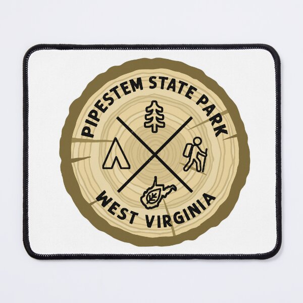 Item preview, Pipestem State Park West Virginia Log Slice designed and sold by VanyaKar.