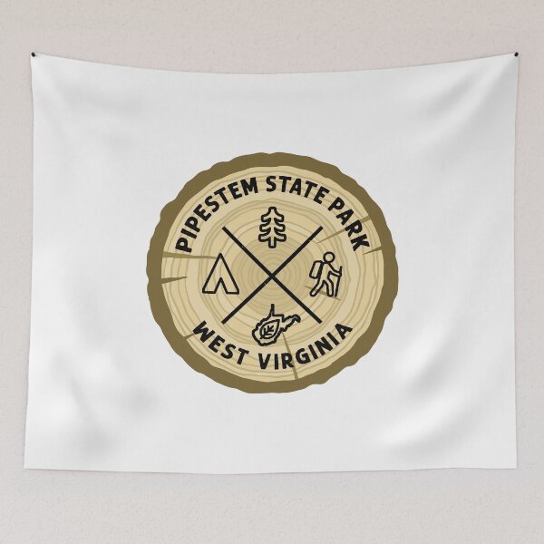 Item preview, Pipestem State Park West Virginia Log Slice designed and sold by VanyaKar.