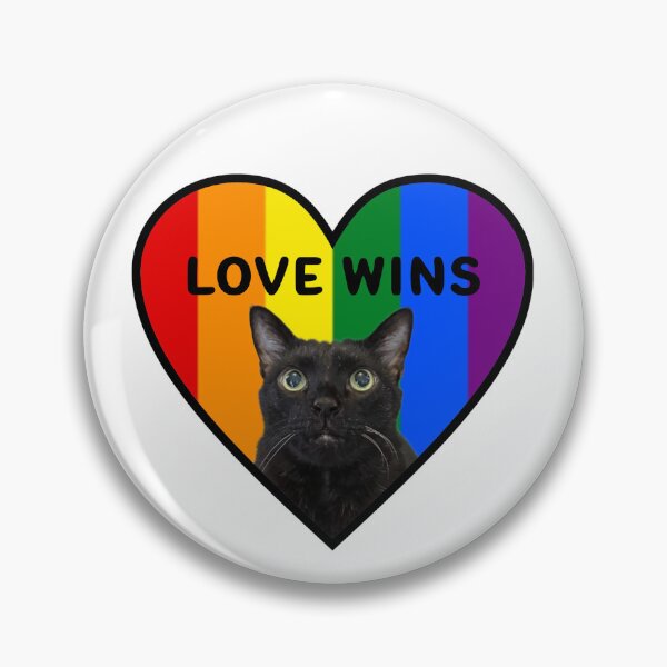 Item preview, Love Wins! More Pride for Cat Lovers designed and sold by MannyShop.