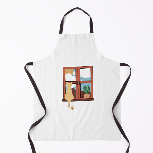 Item preview, Light Cat Looking Outside designed and sold by TheKrazyHippie.