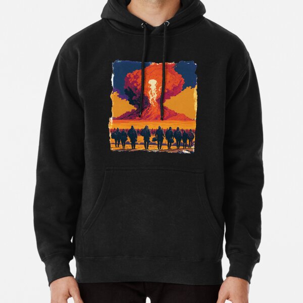 Watching Explosion Pullover Hoodie