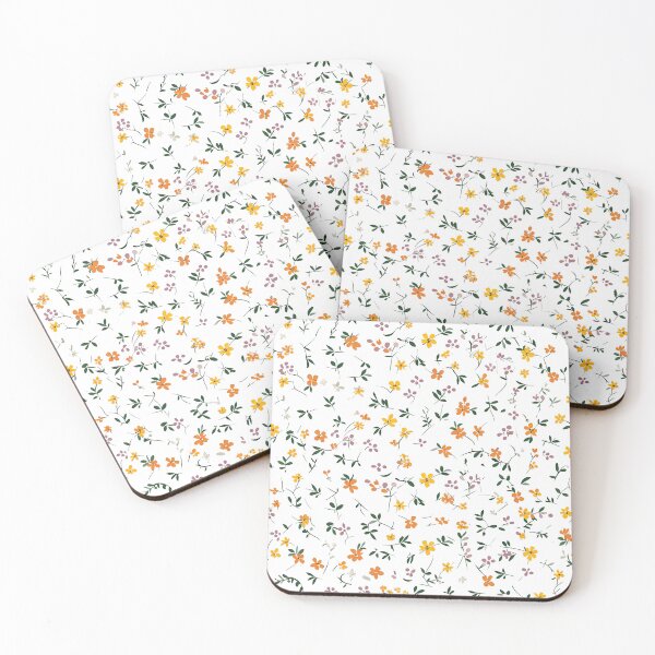 Item preview, Vintage wild flower pattern designed and sold by BVDigitalArt.