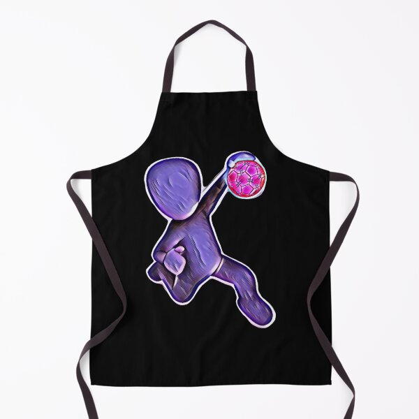 Item preview, Handball player silhouette purple designed and sold by Astralia.