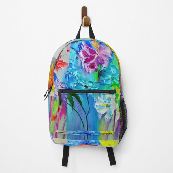 Item preview, abstract painting flowers designed and sold by Artcolage87.