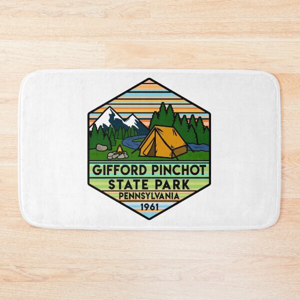 Item preview, Gifford Pinchot State Park Pennsylvania Hexagon designed and sold by VanyaKar.