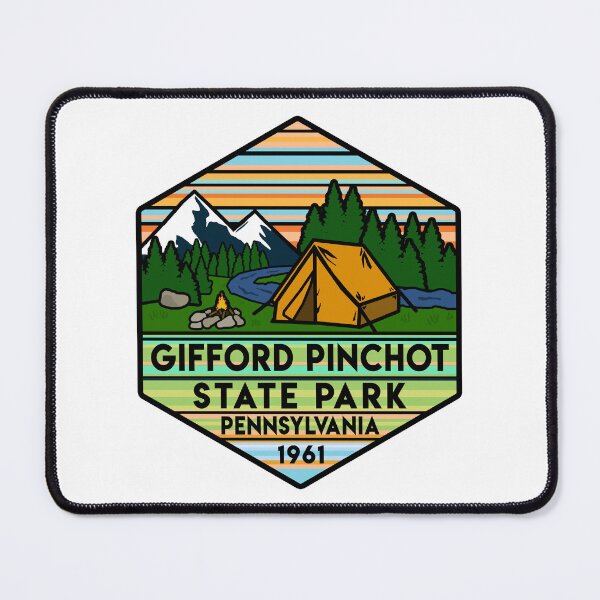 Item preview, Gifford Pinchot State Park Pennsylvania Hexagon designed and sold by VanyaKar.
