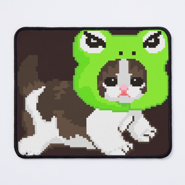 Item preview, Frog Kitten Cute Bebby Meme designed and sold by MeowzerBowzer.