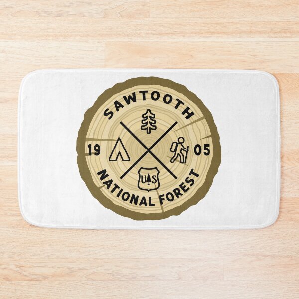Item preview, Sawtooth National Forest Log Slice designed and sold by VanyaKar.