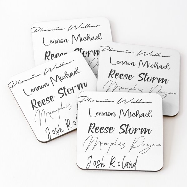 Item preview, Sharp Objects member signatures designed and sold by BookishDesignsbyJade .