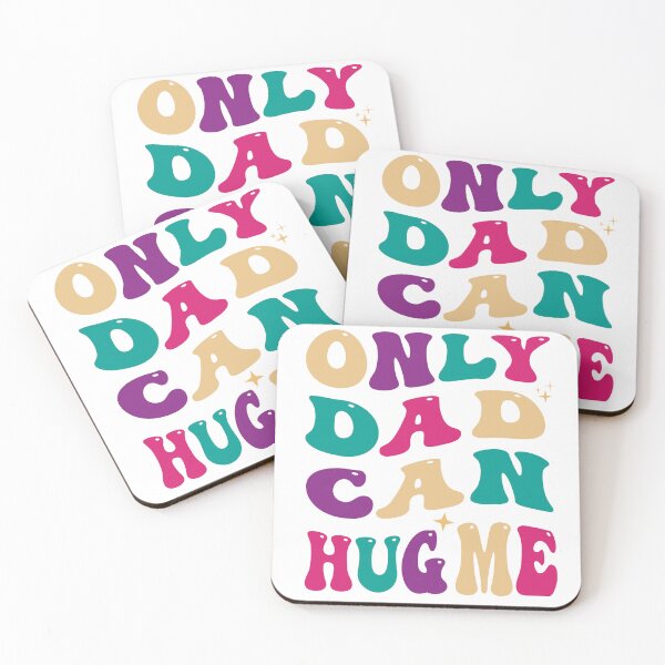 Item preview, Only dad can hug me Father’s Day groovy  designed and sold by AXIOM13.