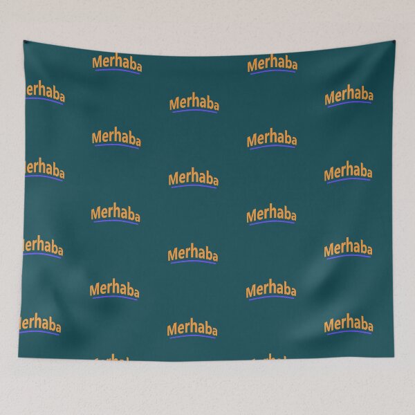 Item preview, Merhaba (hello in Turkish) designed and sold by lobodelnoir.