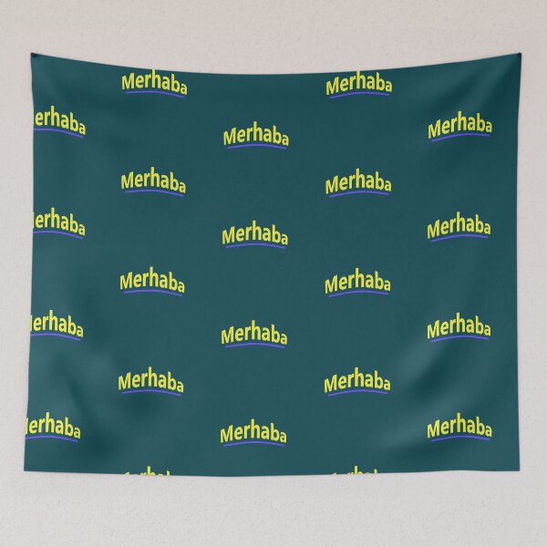 Item preview, Merhaba (hello in Turkish) designed and sold by lobodelnoir.
