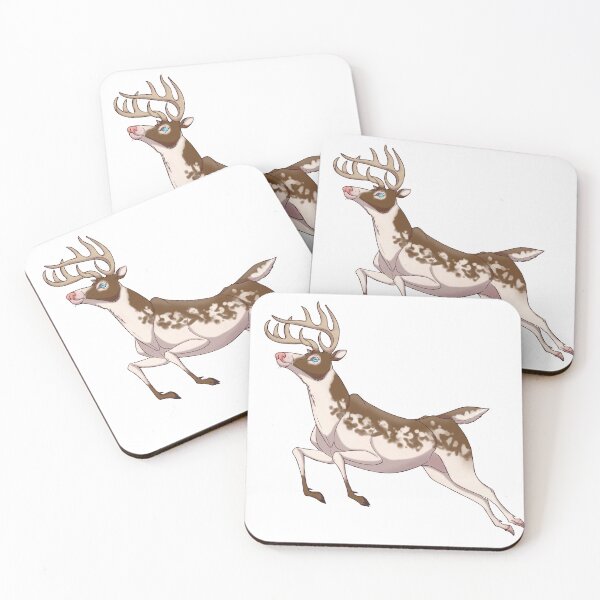 Item preview, Piebald Deer designed and sold by Upbeat-Cryptid.