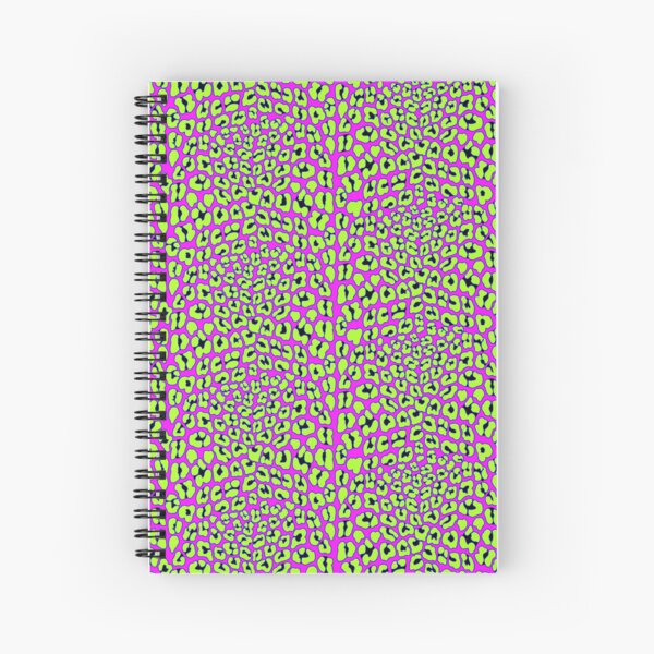 Red Leopard Print Notebook: Animal Print Notebook