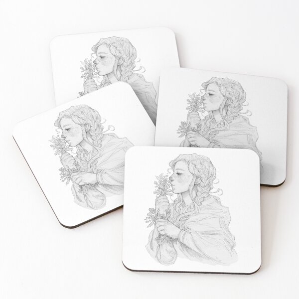 Item preview, Layla - PENCILS - (WHITE OUTLINE) designed and sold by printthisslogan.