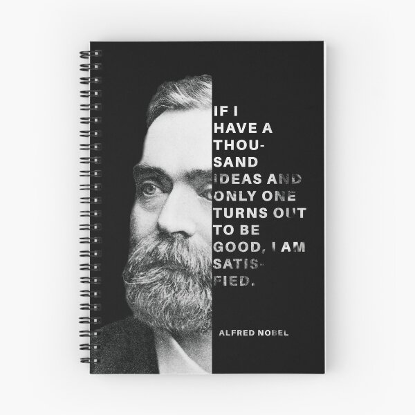 Item preview, Alfred Nobel - A Thousand Ideas designed and sold by scilyfe.